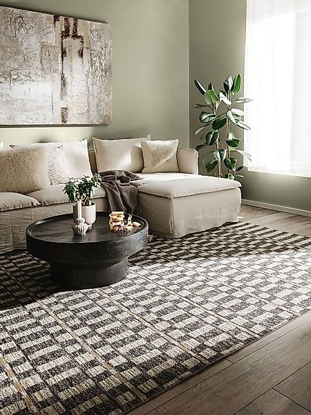 benuta Teppich Elena, rechteckig, Höhe: 5 mm, Kunstfaser, Berber, Ethno-Sty günstig online kaufen