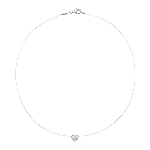 Smart Jewel Collier Anhänger Herz, Silber günstig online kaufen