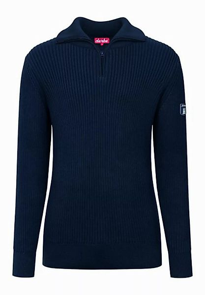 Derbe Strickpullover "Matrosenplünn", Maritim, Reißverschluss günstig online kaufen