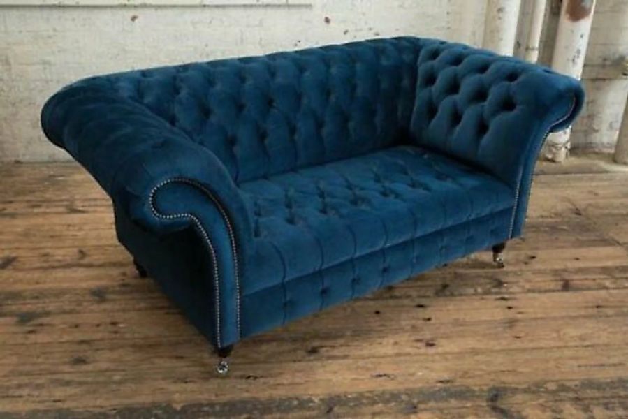 JVmoebel Sofa Sofa Polster Sofas Neu Sofa 2 Sitzer Design Chesterfield günstig online kaufen