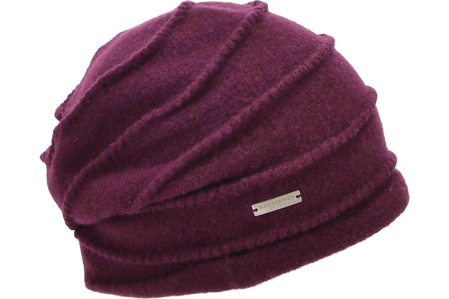 Seeberger Strickmütze Walkheadsock mit Zickzack 18745-0 günstig online kaufen