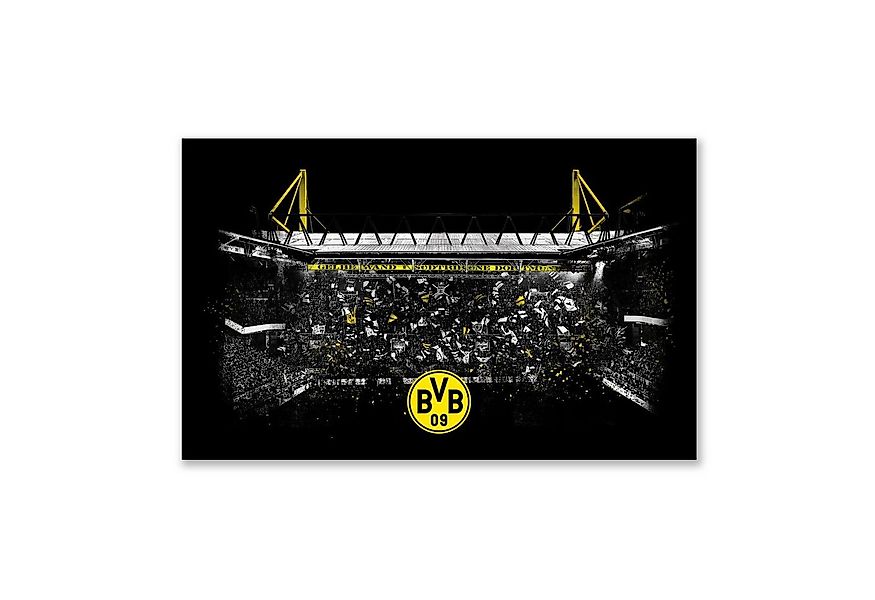 BVB Kunstdruck BVB-Kunstdruck Südtribüne 80x50 cm, Südtribüne (1 St) günstig online kaufen