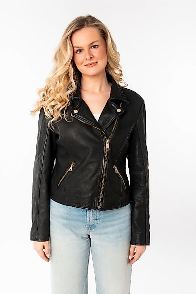Mauritius Lederjacke "MWInessa", mit Reverskragen günstig online kaufen