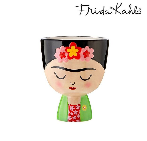 Sass & Belle Blumentopf Frida Kahlo (Dolomit, 1 St., handbemalt), Topf Boho günstig online kaufen