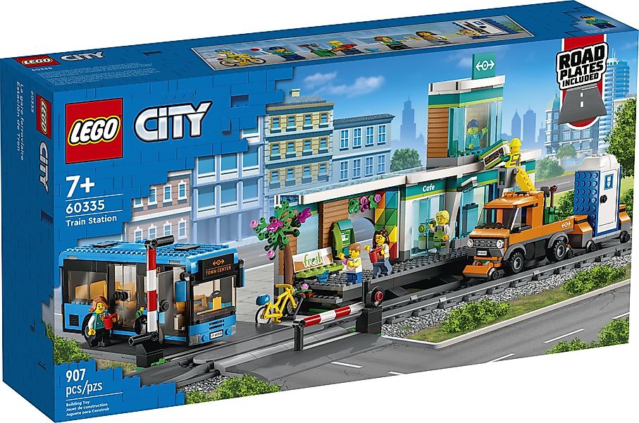 LEGO® LEGO® City 60335 Bahnhof Konstruktionsspielsteine, günstig online kaufen