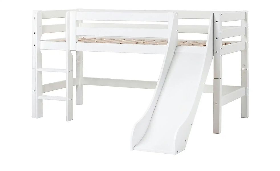 Hoppekids Hochbett  ECO Luxury ¦ weiß ¦ Maße (cm): B: 197 H: 114 Betten > B günstig online kaufen