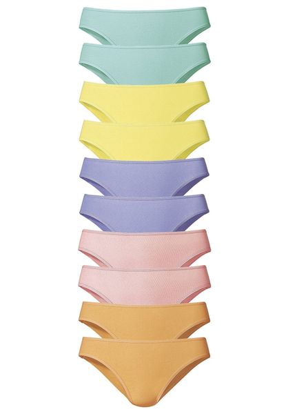 Vivance Bikinislip (Packung, 10-St) schöner Basicartikel günstig online kaufen