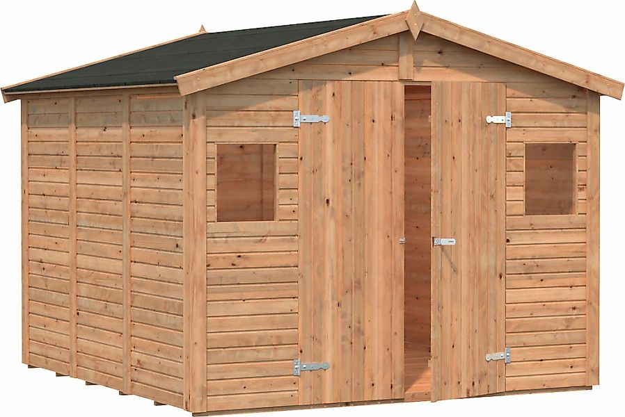 Palmako Gerätehaus "Dan", hellbraun günstig online kaufen