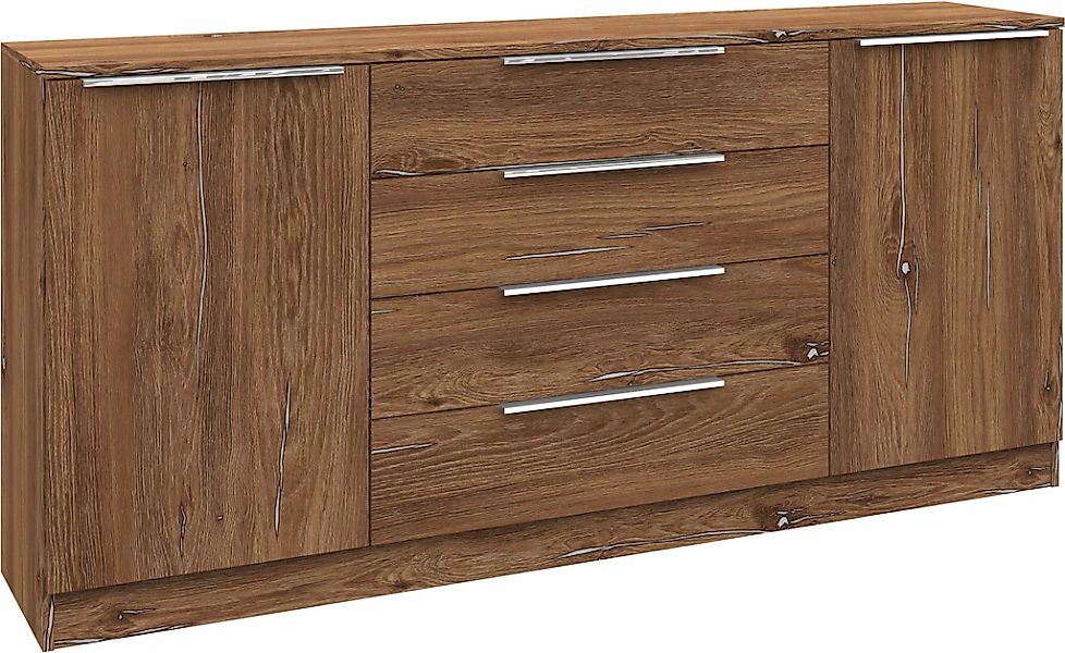 borchardt Möbel Kommode "Oliva, Kommode mit Metallgriffen" mit 4 Schubkäste günstig online kaufen