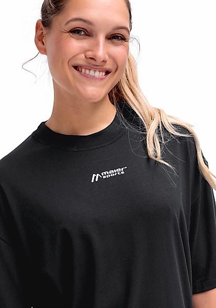 Maier Sports Kurzarmshirt "MS FAV TEE" Unisex T-Shirt lockere Passform mit günstig online kaufen