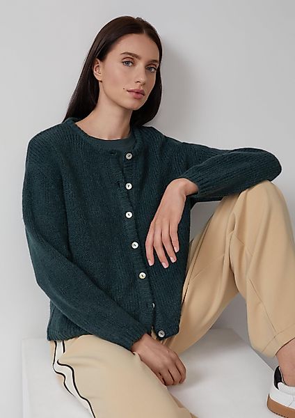 s.Oliver Cardigan Strickjacke Weiche Strickjacke aus günstig online kaufen