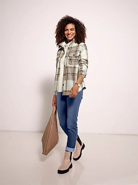 Casual Looks Fleeceshirt "Fleece-Bluse" 1 günstig online kaufen