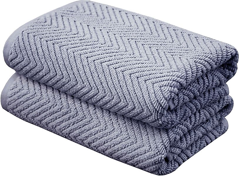 framsohn frottier Badetücher »Ocean Bio Duschtücher«, (2 St., 2er Set Badet günstig online kaufen