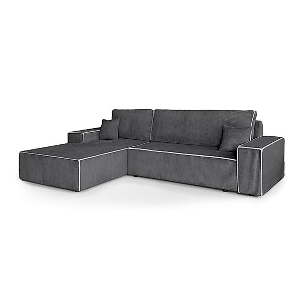 Beautysofa Ecksofa ERNI, inkl. Schlaffunktion, Bettkasten, günstig online kaufen