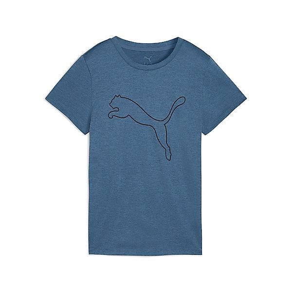PUMA Trainingsshirt "W TAD ESSENTIAL HEATHER LOGO TEE" günstig online kaufen