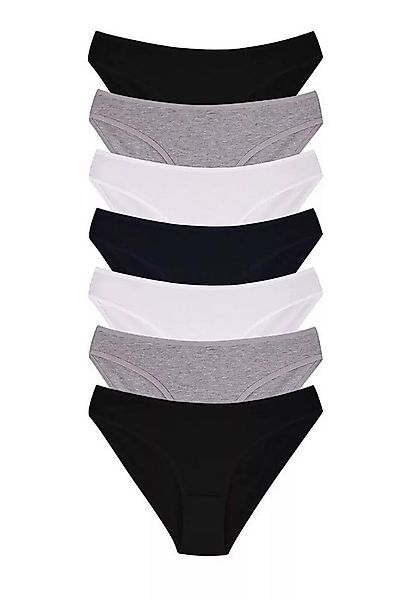 Dominant Bikinislip Damenunterwäsche (Packung, 7-St) aus elastischer Baumwo günstig online kaufen
