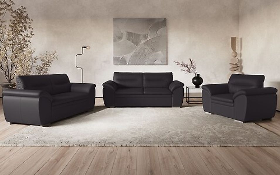 COTTA Polstergarnitur »Leandra«, Set bestehend aus: 2-Sitzer & 2,5-Sitzer günstig online kaufen