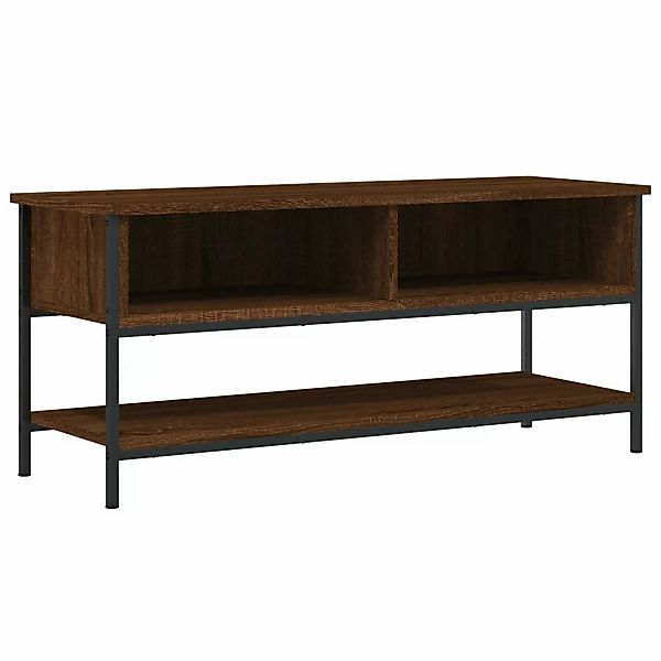 VidaXL TV-Schrank Braun Eichen-Optik 100x35x40 cm Holzwerkstoff  Modell 8 günstig online kaufen