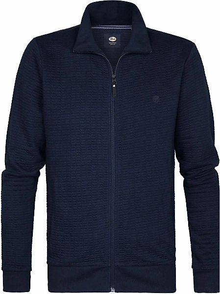 Petrol Strickjacke Starboard Navy - Größe 3XL günstig online kaufen