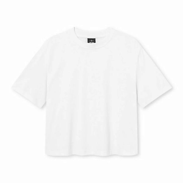 Johnny Urban T-Shirt Zoey Oversize Cropped T-Shirt Kurzes Tshirt mit Rundha günstig online kaufen