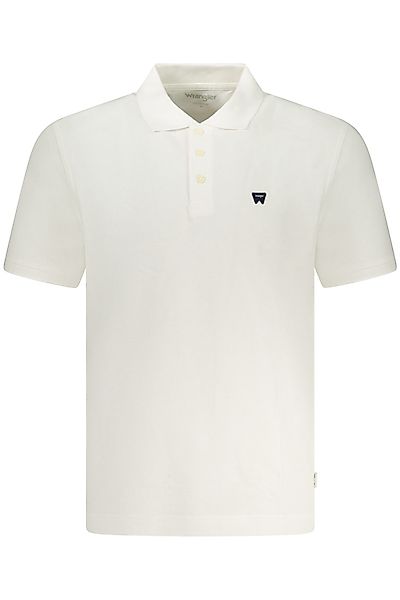Wrangler Poloshirt Herren Poloshirt Weiß mit günstig online kaufen