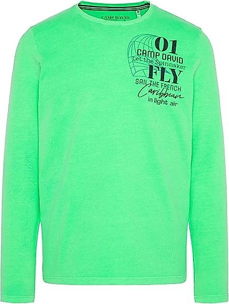 CAMP DAVID Langarmshirt günstig online kaufen