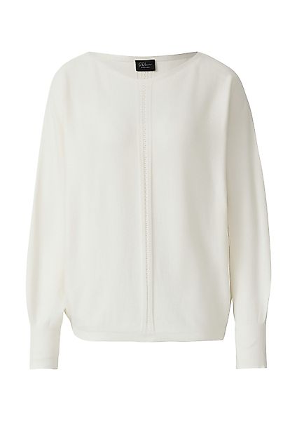 s.Oliver Longpullover Strickpullover Feinstrick-Pullover im Relaxed günstig online kaufen