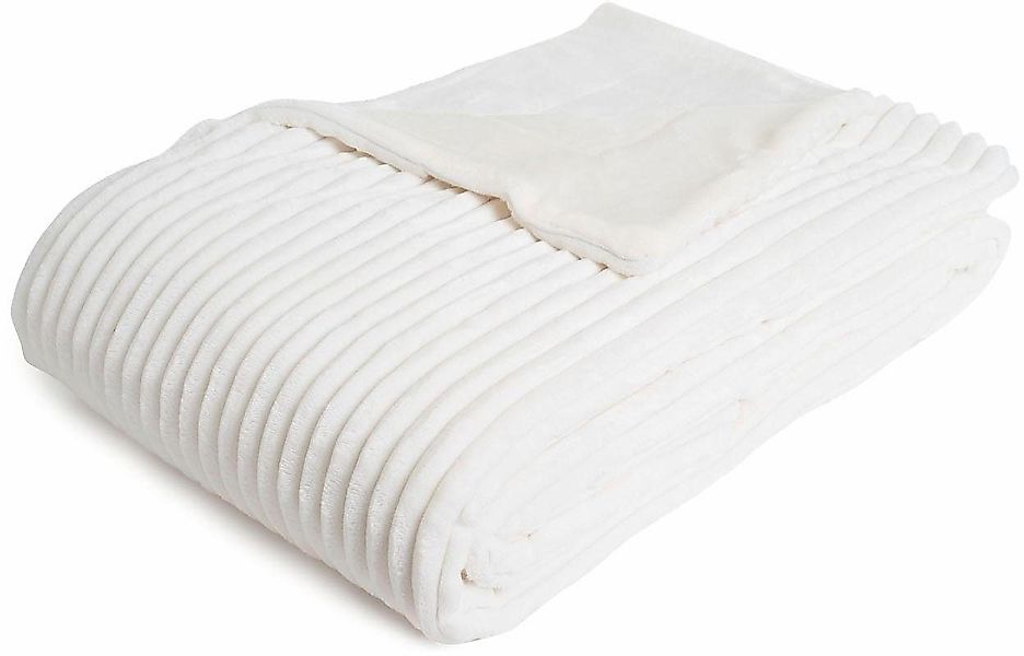 Wohndecke Cordoptik, Gözze, mit Glanzeffekt, Kuscheldecke günstig online kaufen