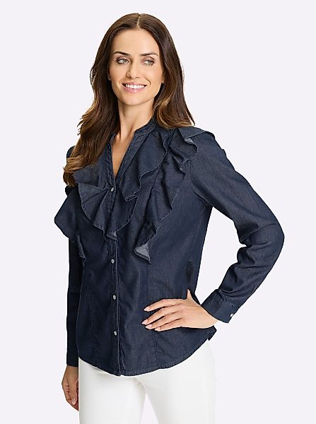 heine Klassische Bluse Jeansbluse günstig online kaufen