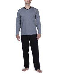 Moonline Pyjama Schlafanzug lang, 100% Baumwolle günstig online kaufen