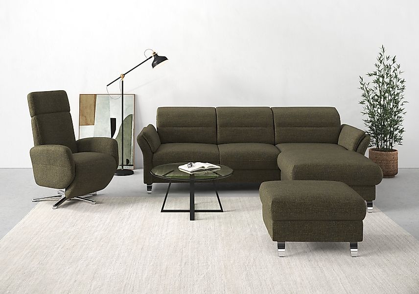 sit&more Ecksofa Grenoble L-Form mit Federkern, günstig online kaufen