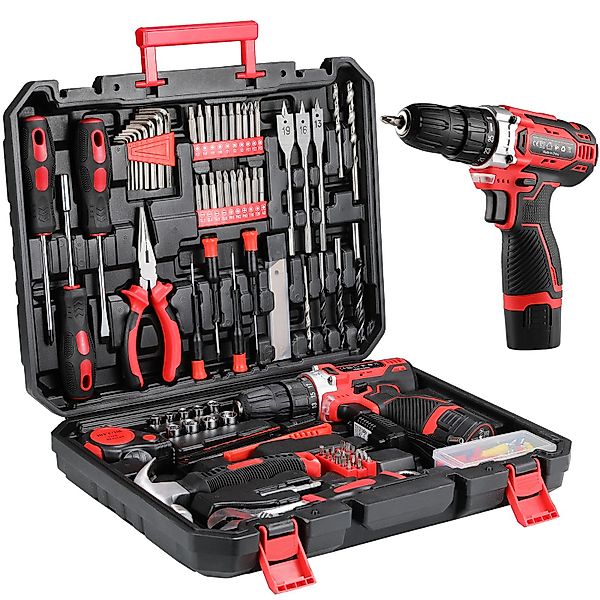 TLGREEN Akku-Bohrschrauber,12V Akkuschrauber Set, max. 1500 günstig online kaufen
