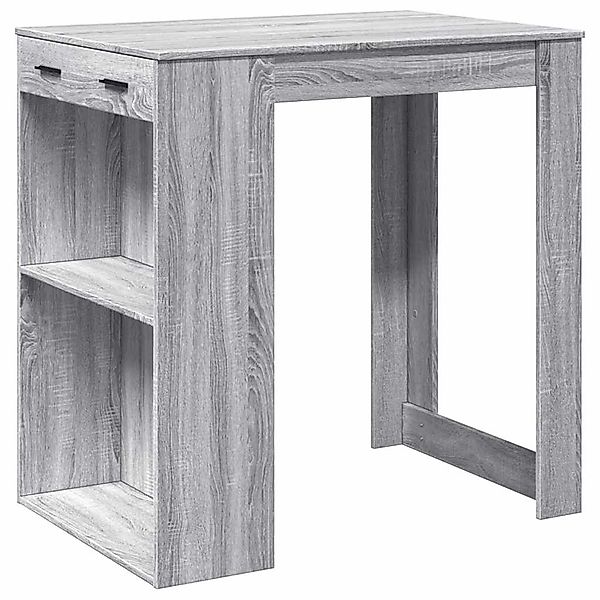 vidaXL Esstisch Bartisch Grau Sonoma 102x70x103,5 günstig online kaufen