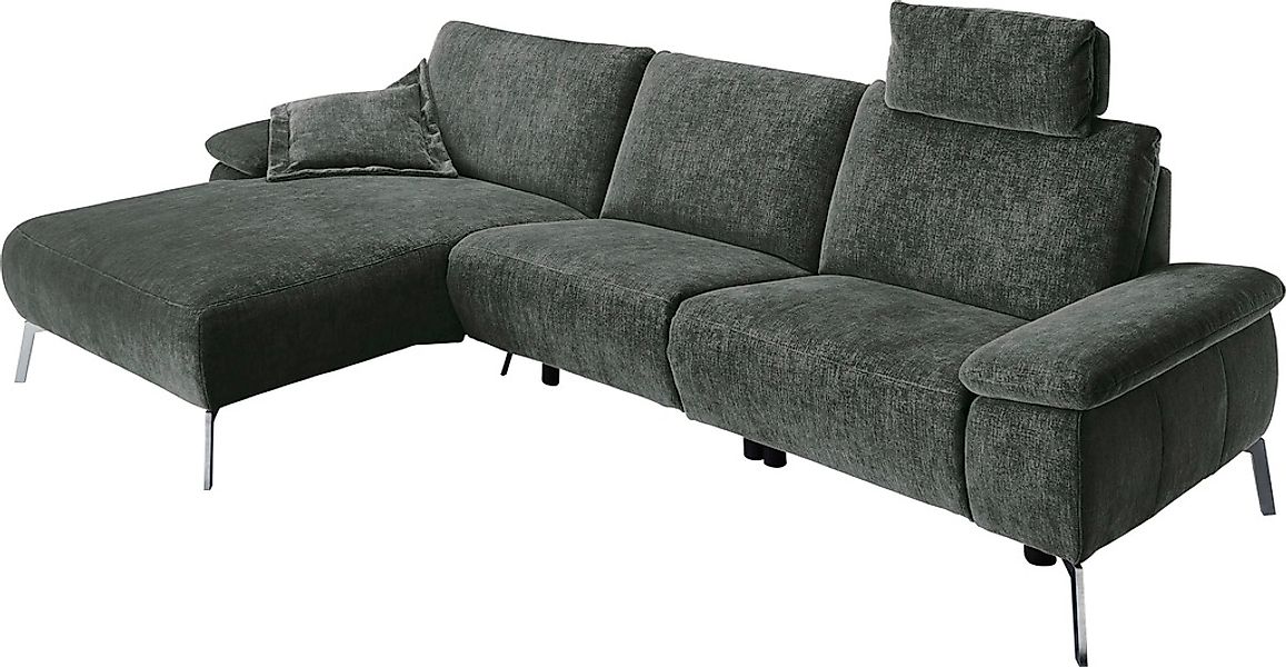 INOSIGN Ecksofa Bellini L-Form, teilmotorische Relaxfunktion an 1 Element, günstig online kaufen