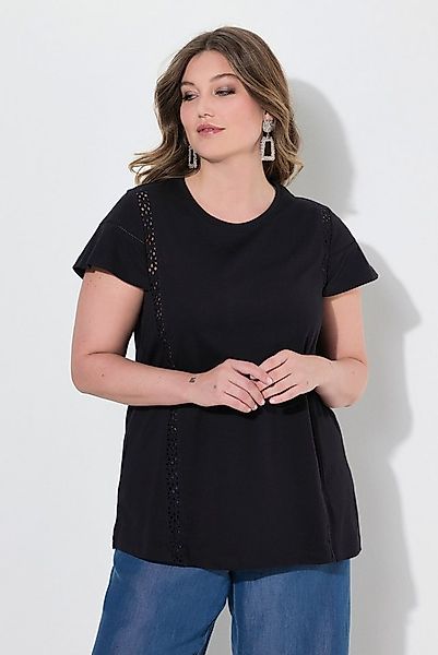 MIAMODA T-Shirt T-Shirt A-Linie Volant-Halbarm günstig online kaufen