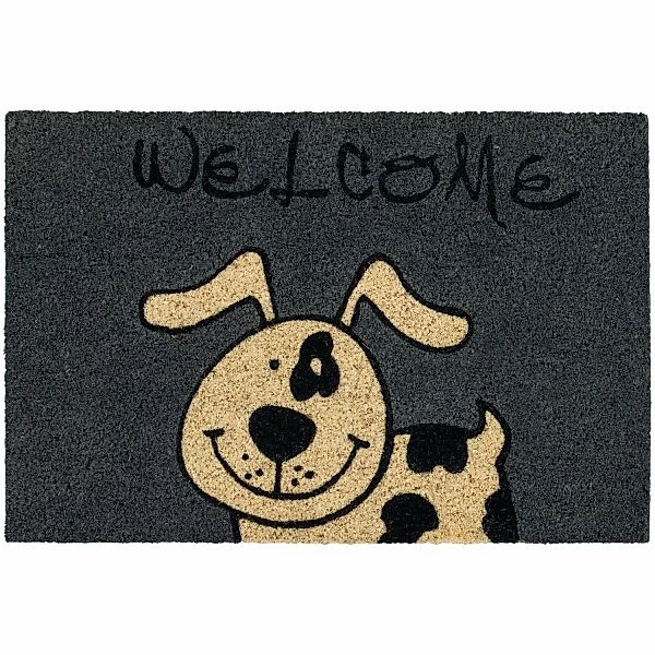 ASTRA-Kollektion Fußmatte Coco Style Hund 40 cm x 60 cm günstig online kaufen