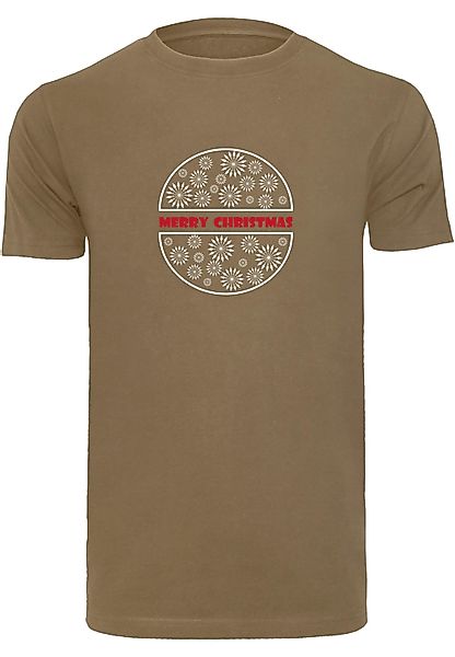Merchcode T-Shirt "Merchcode Herren Merry Christmas T-Shirt Round Neck", (1 günstig online kaufen