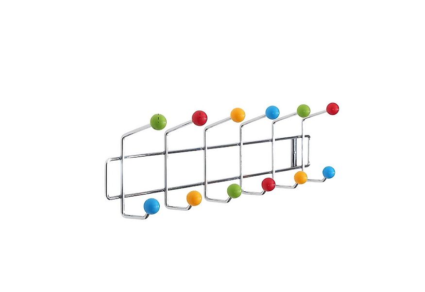 DESIGN DELIGHTS Wandgarderobe GARDEROBENLEISTE COLOUR BALL, farbenfrohe Wan günstig online kaufen
