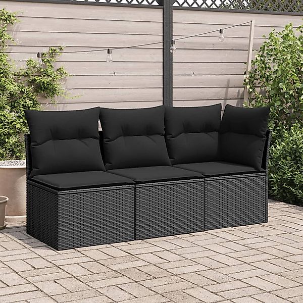 vidaXL Loungesofa Gartensofa ohne Armlehnen mit günstig online kaufen