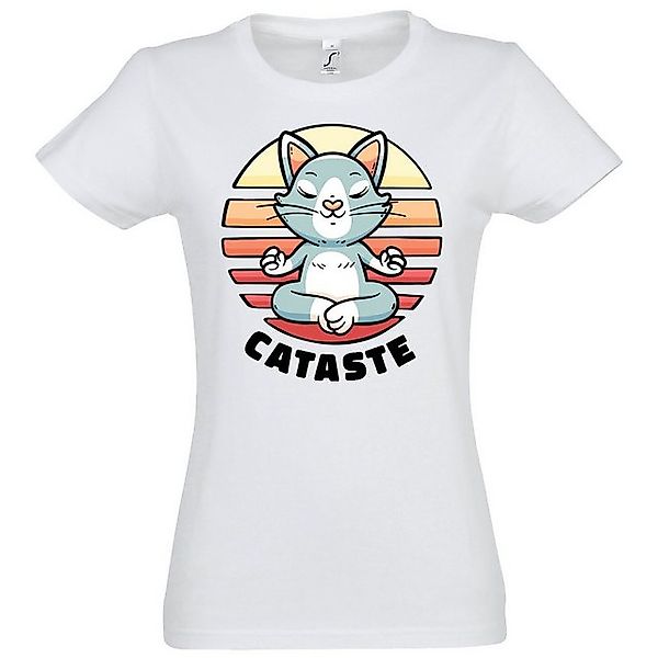 Youth Designz T-Shirt Cataste Damen T-Shirt Mit modischem Print günstig online kaufen