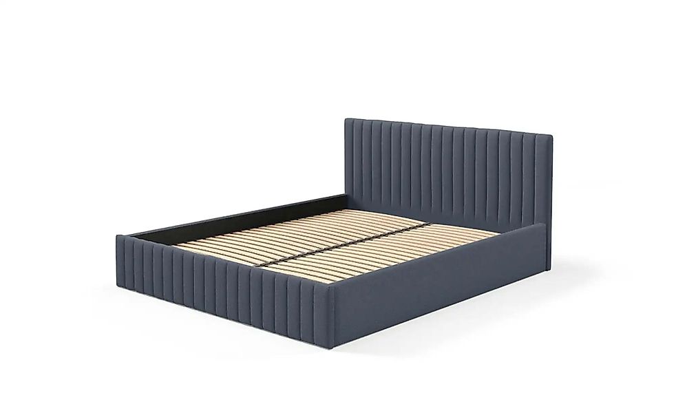 Polsterbett mit Bettkasten Sona ¦ blau ¦ Maße (cm): B: 149 H: 90 Betten > P günstig online kaufen