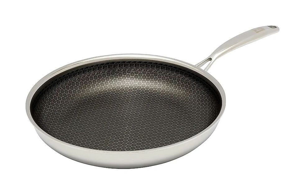Hensslers Bratpfanne   ¦ silber ¦ Edelstahl Ø: 28 Töpfe & Pfannen & Zubehör günstig online kaufen