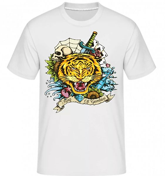 Tiger Tattoo Flash · Shirtinator Männer T-Shirt günstig online kaufen