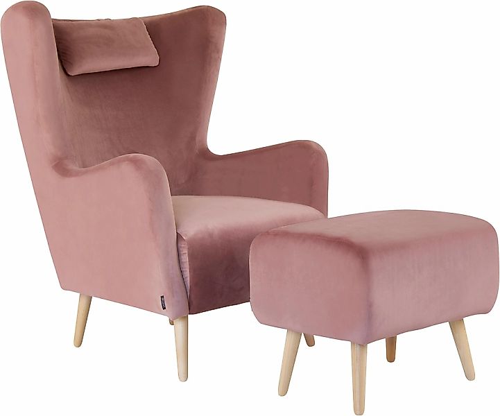 Home affaire Sessel "Telford auch in Fellimitat, Sessel B/T/H: 77/92/106 cm günstig online kaufen