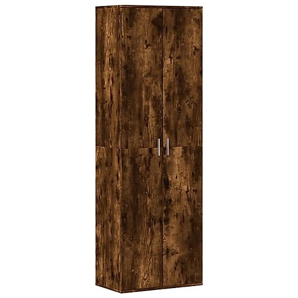 vidaXL Highboard Räuchereiche 60x35x180 cm Holzwerkstoff 3276669 günstig online kaufen