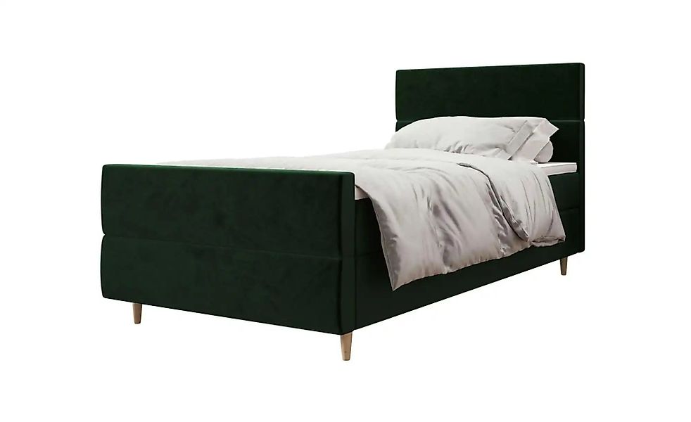 Boxbett mit Stauraum Flo Plus ¦ grün ¦ Maße (cm): B: 100 H: 114 Betten > Ko günstig online kaufen