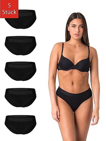 Elsie Bikinislip Unterhosen Damen aus 95% Baumwolle mit Stretch Slip Damen günstig online kaufen