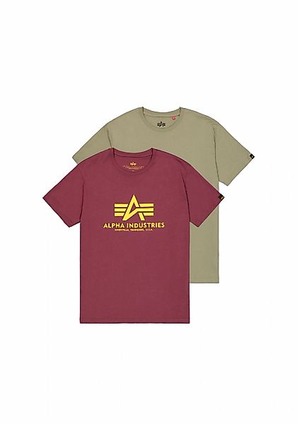 Alpha Industries T-Shirt "Basic T-Shirt BL 2 Pack" günstig online kaufen