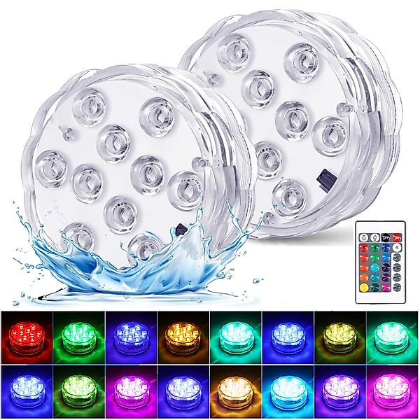 BlingBin Pool-Lampe Unterwasser LED Licht mit günstig online kaufen