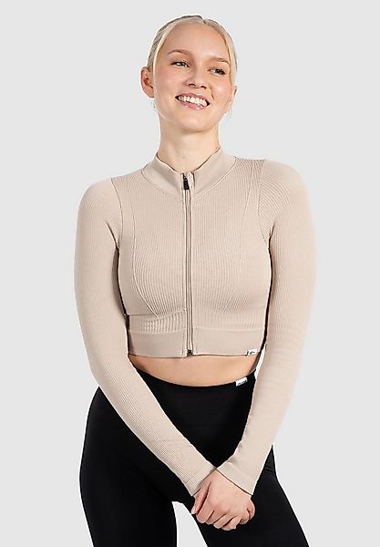 Smilodox Outdoorjacke Zeya, Size Up empfohlen, Crop Trainingsjacke Slim Fit günstig online kaufen